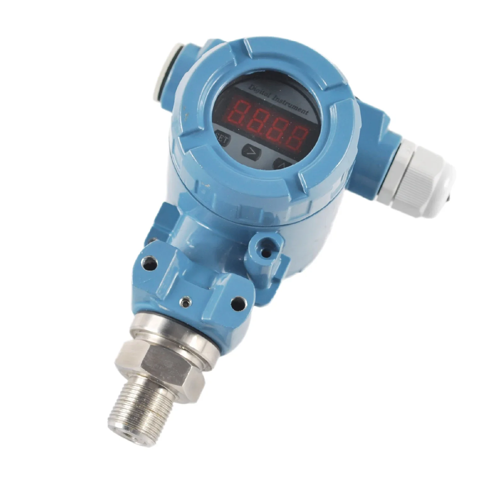 Differential Pressure Transmitter 4-20mA 0-5V 0-10V RS485 SS304 Thread High Precision Liquid Level Sensor