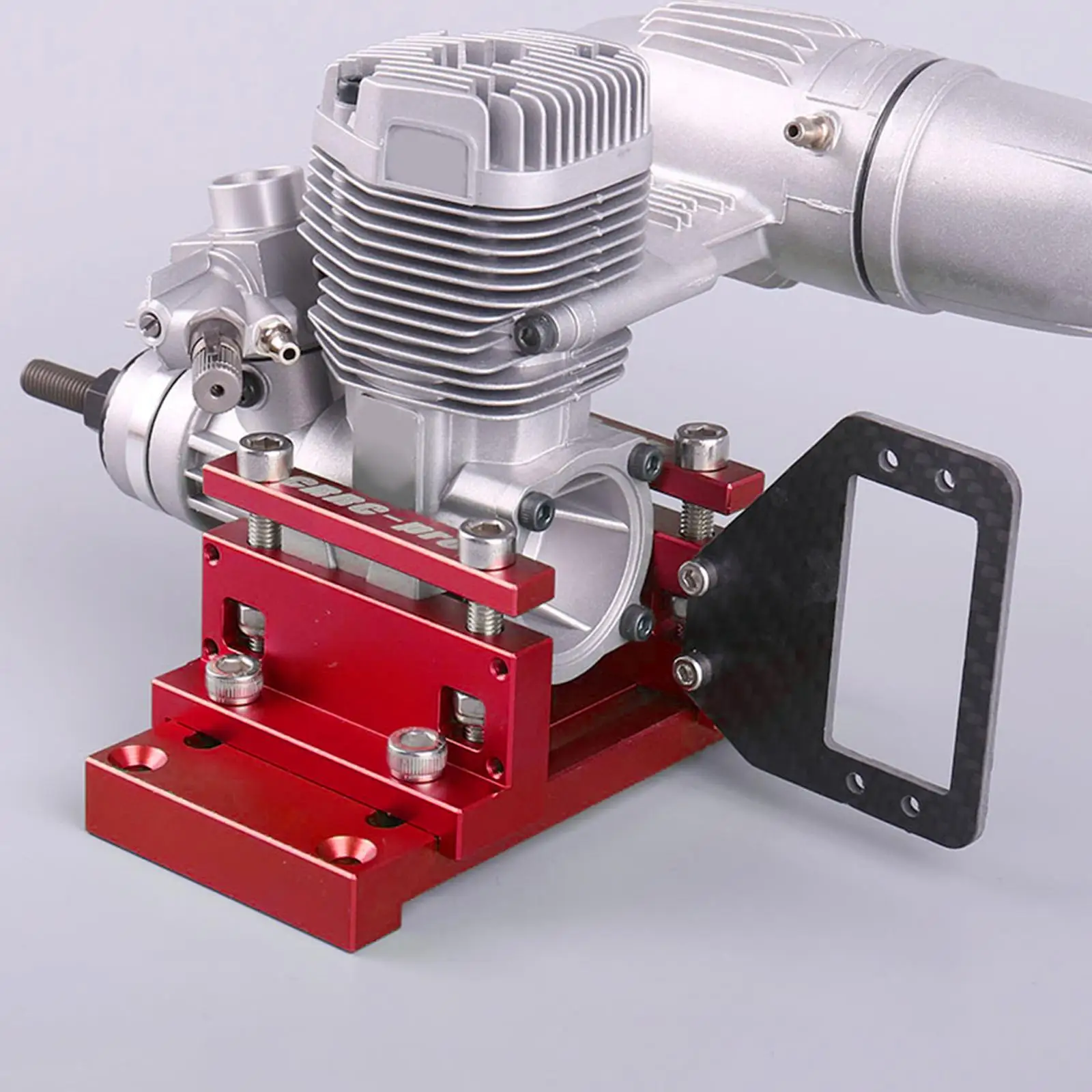 Aircraft Model Engine Mounting Break in Platform CNC Machined Vibration Dampening Aluminum Alloy for Hobby Engine Test