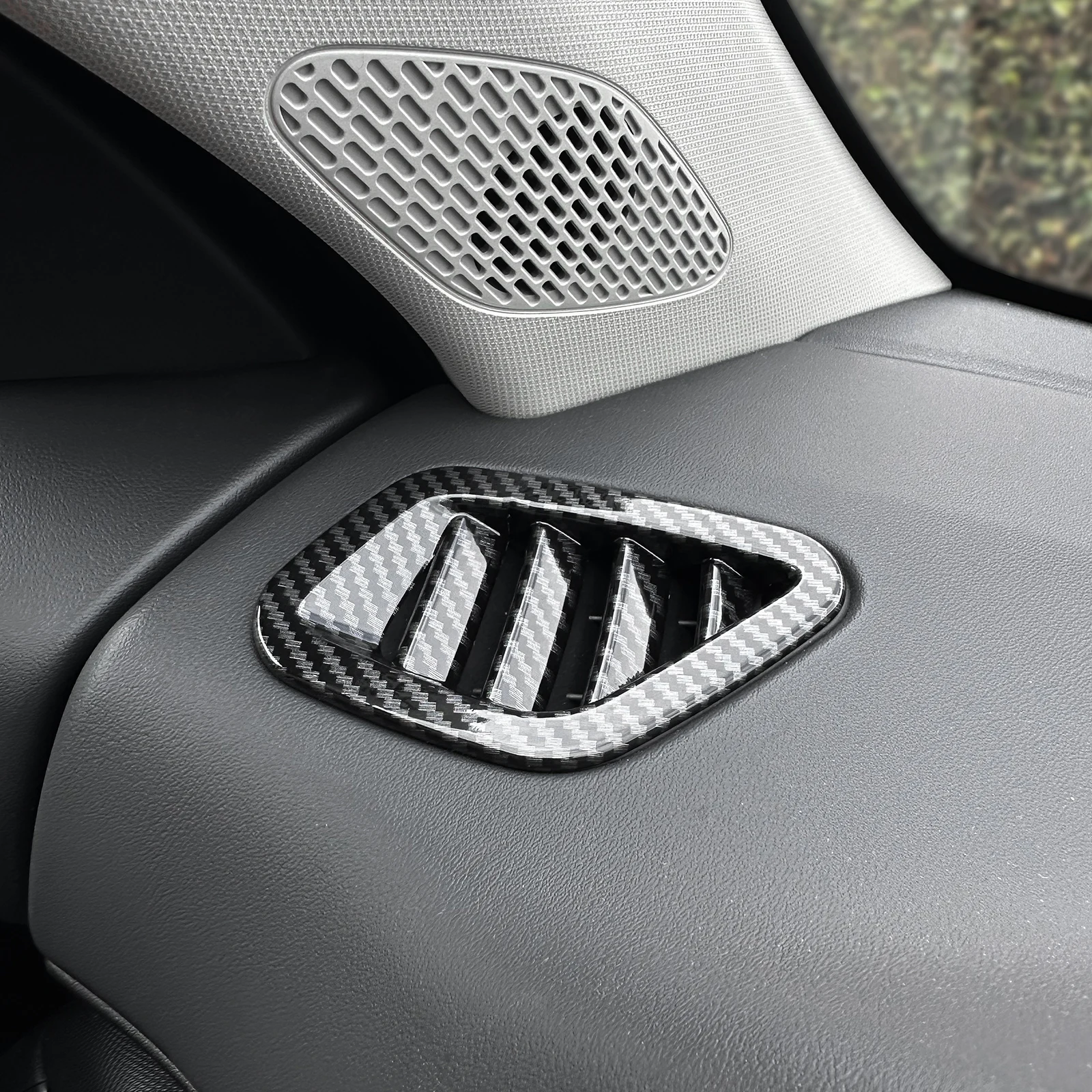 Front Upper Air Outlet Cover Dashboard Side Defrost Vent Grill Frame Trim For Kia K4 2025 Accessories LHD