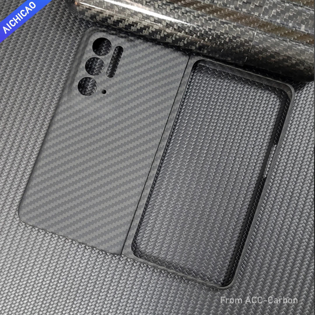 Real Carbon Fiber Case for Oppo Find N, Aramid Fiber, Ultra Thin Protective Cover, Finx3pro Phone Case