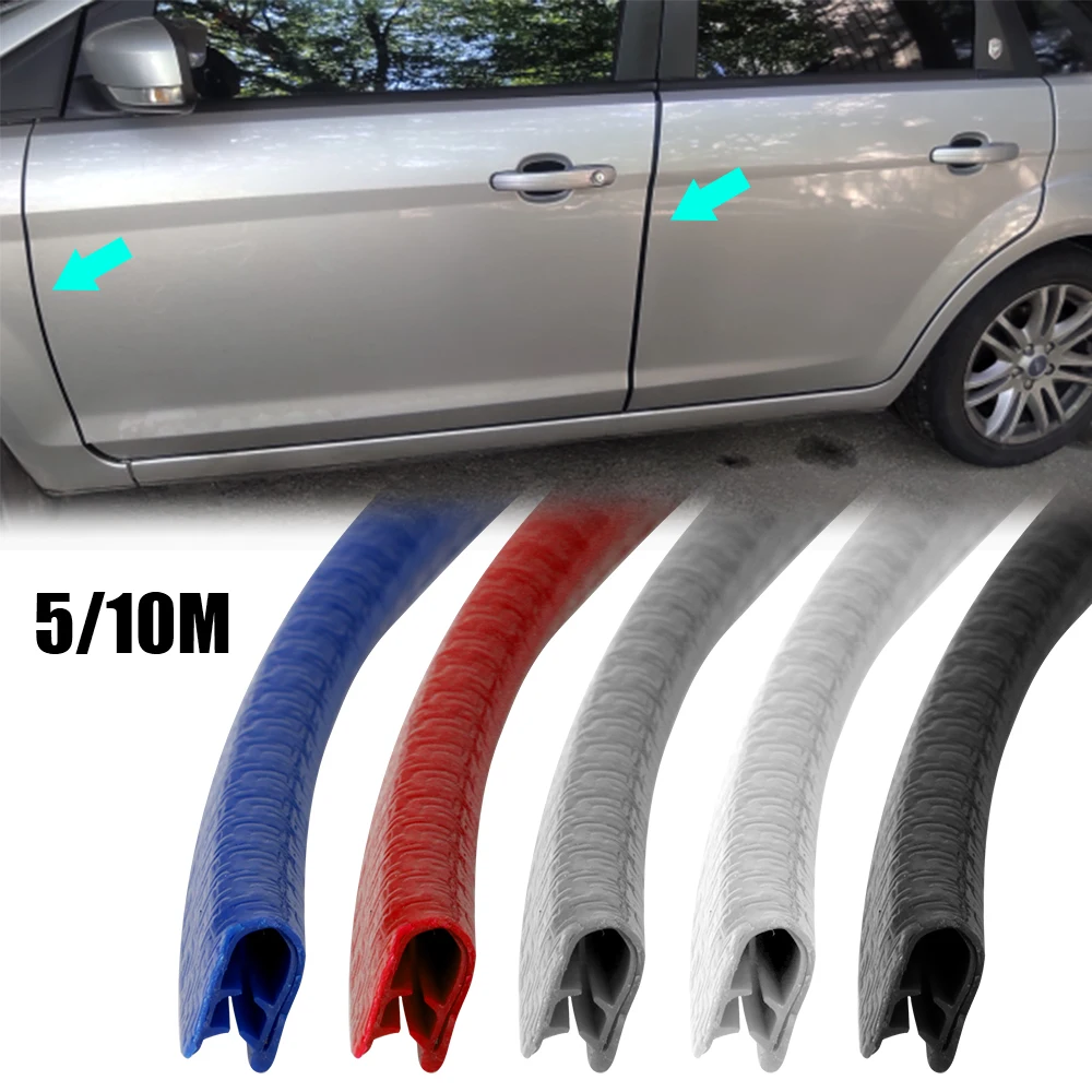 Universal Auto Door Guard Protective Strips Car Door Edge Protector Hood Seal Sealant Strip Doors Trunk Car Seal Accessories