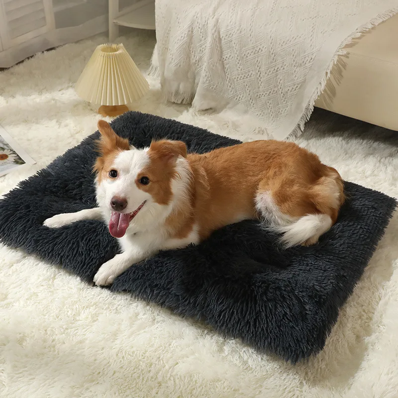 

Soft Fluffy Pet Bed Mat – Winter Warm Sleeping Pad for Dogs, Cats & Pet Supplies