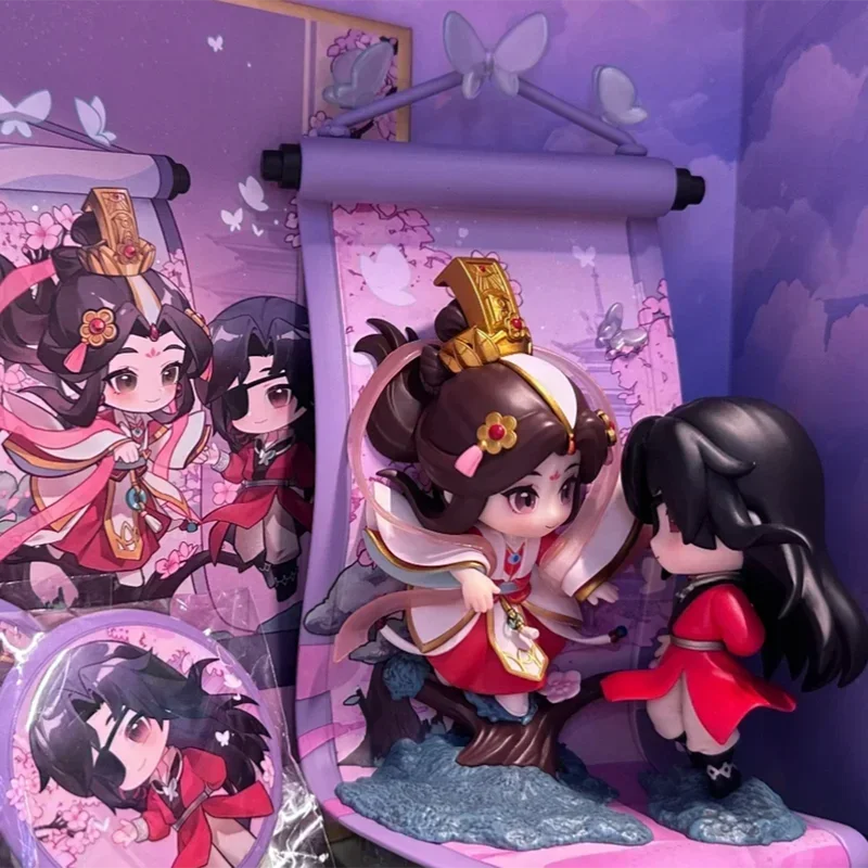 

Original Heaven Official's Blessing Action Figure Tian Guan Ci Fu Q Version Xianle Floating Painting Xie Lian Hua Cheng Gift