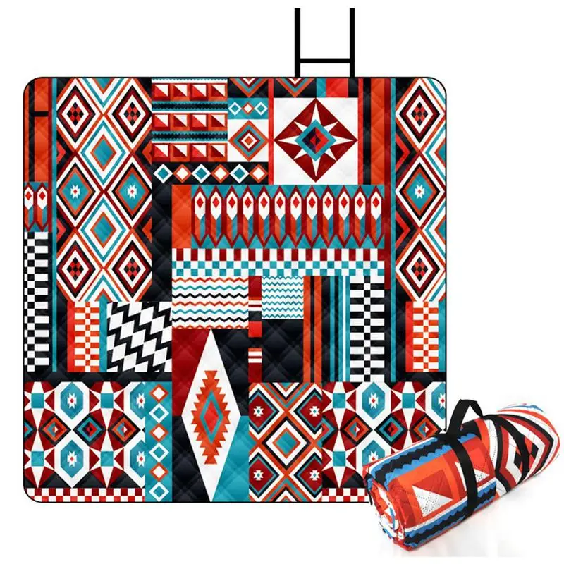 

Picnic Mat For Outdoor Waterproof Camping Blanket For Beach Sandproof Slip Resistant Resting Pad For Yard Gathering Beach Garden