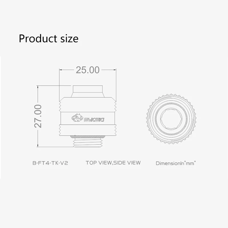 

Фитинг Bykski Hosepipe для шланга диаметром 13*19 мм, корпус компьютера, фитинг водяного охлаждения, толстый быстроповоротный фитинг, B-FT4-TK-V2