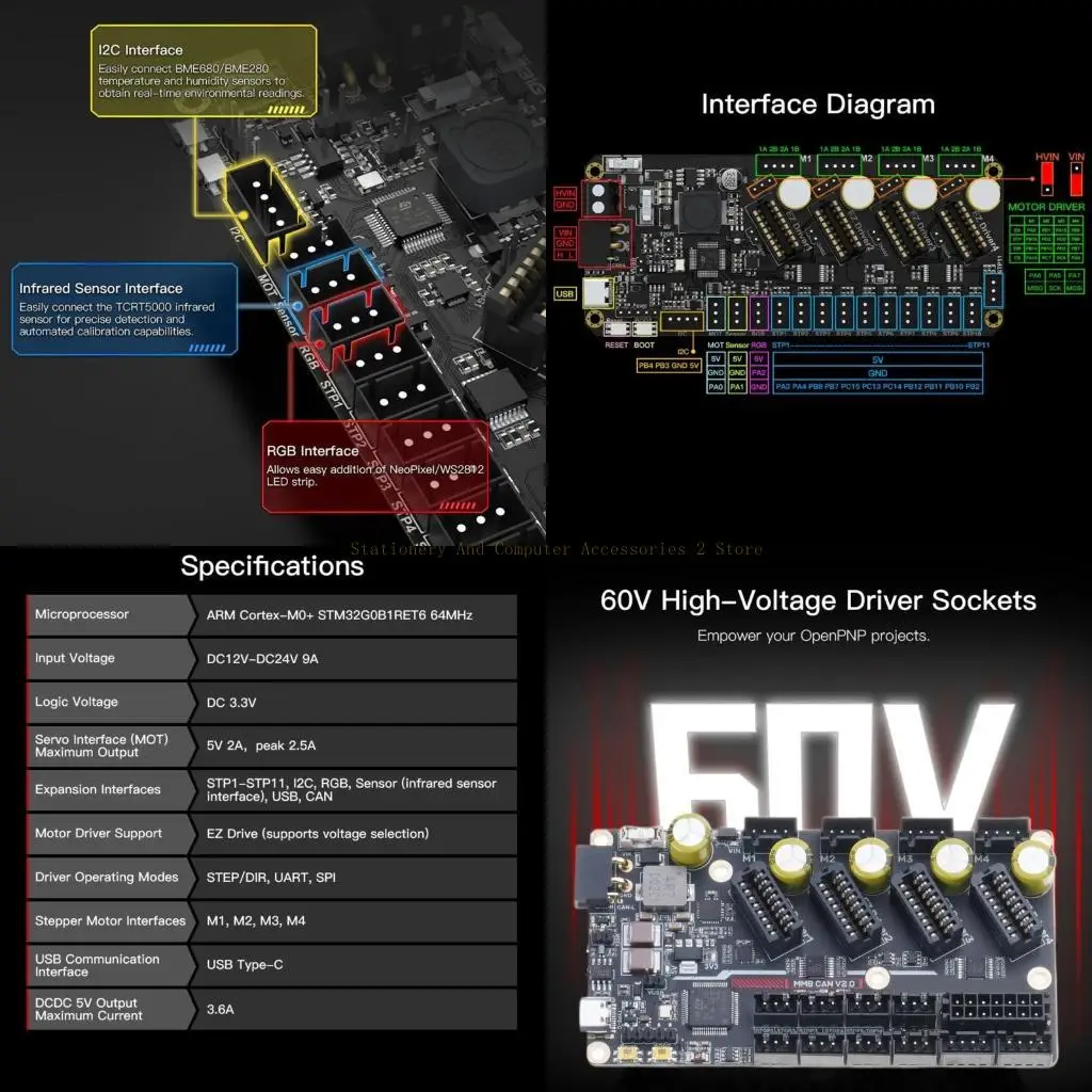 

Enhances Your Printers with the MMB CAN V1.0 Control Board