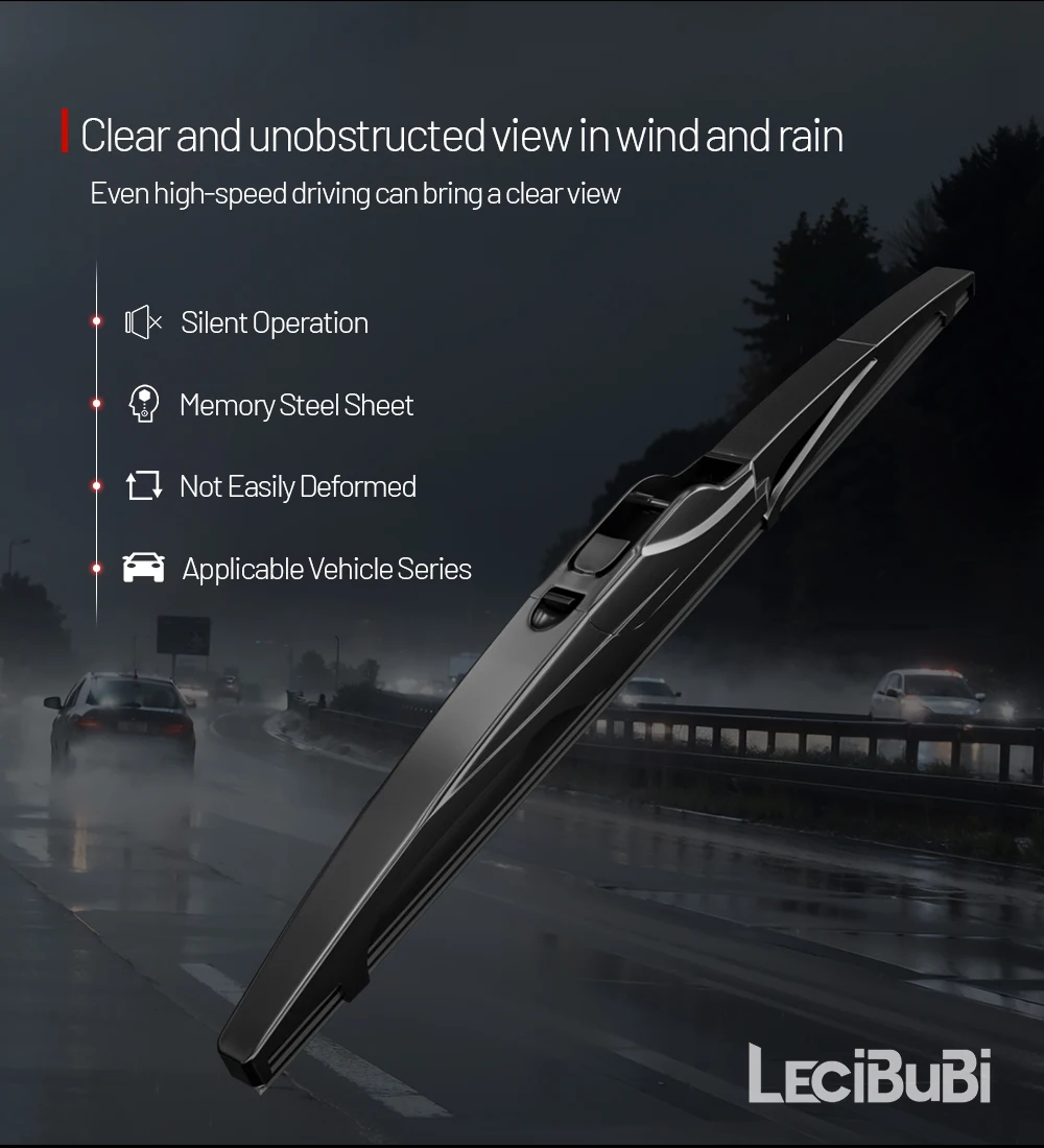 Heckscheibenwischerblatt Scheibenwischer Zubehör für Chevrolet Spark EV M400 2016–2023 2017 2018 2019 2020 2021 2022 – Detail 7