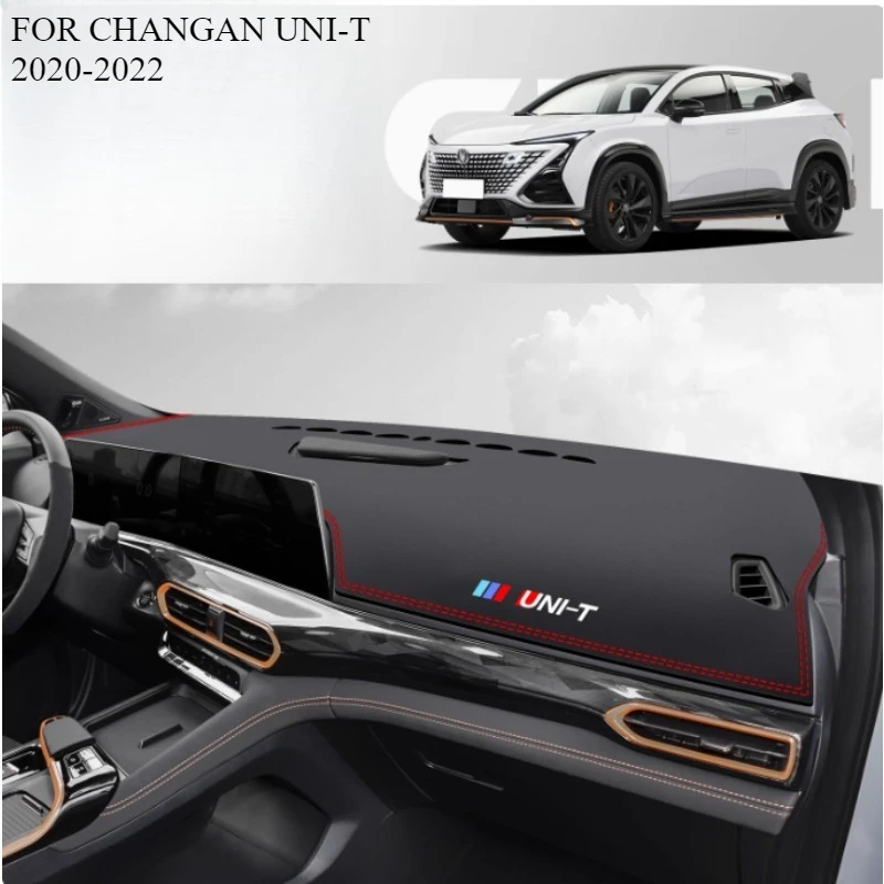 

FOR CHANGAN UNI-T 2020-2022 Car Dash Mat Dashmat Dashboard Mat Cover Sun Shade Dash Board Cover Carpet Accessories