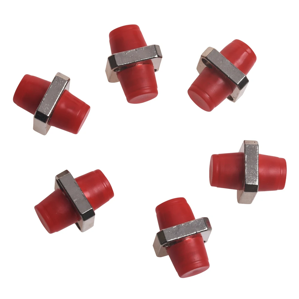 Hot Koop Glasvezel Adapter FC/UPC Vierkante flens FC-FC voor verbinding Glasvezel patchkabels FTTH Glasvezel Adapter