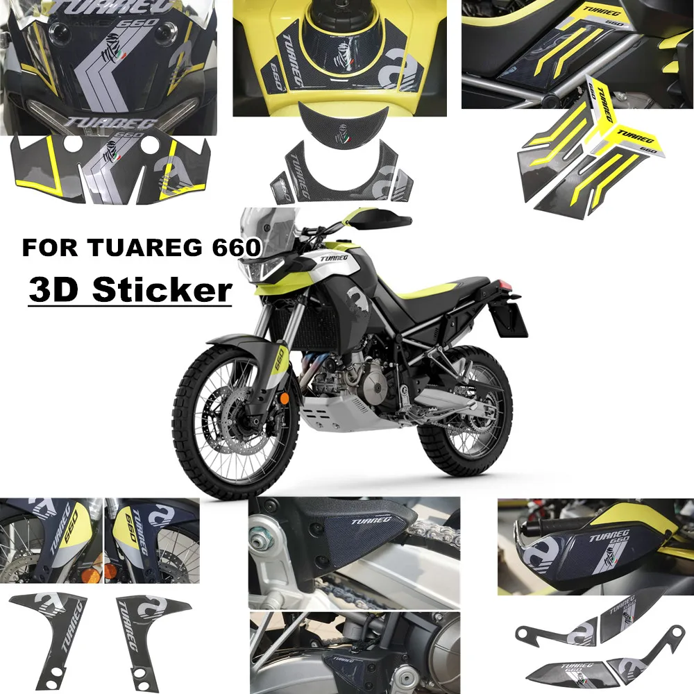 Per Aprilia Tuareg 660 TUAREG 660 2022 adesivo 3D per moto adesivo completo per protezione auto