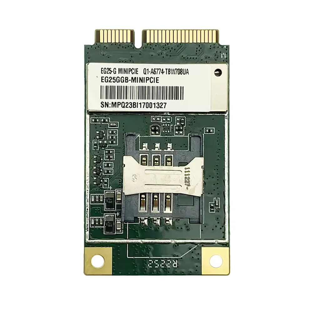 EG25-G Mini Pcie CAT4 Module For Global Band With SIM Card Slot 4G FDD-LTE/TDD-LTD B1/B2/B3/B4/B5/B7/B8/B12/B13/B18/B19