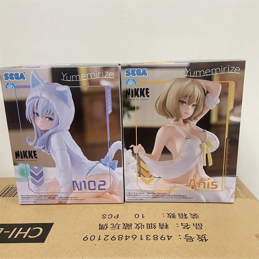 

В наличии оригинальная аниме-фигурка SEGA Yumemirize GODDESS OF VICTORY: NIKKE Anis N102, аниме-фигурка, модель игрушки, куклы, подарки