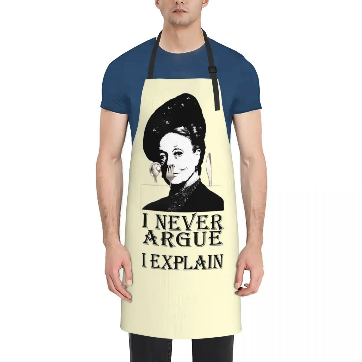 I Never Argue - I Explain Apron kindergarten teacher Salon Waterproof Kitchen Woman Women's Dresses Apron