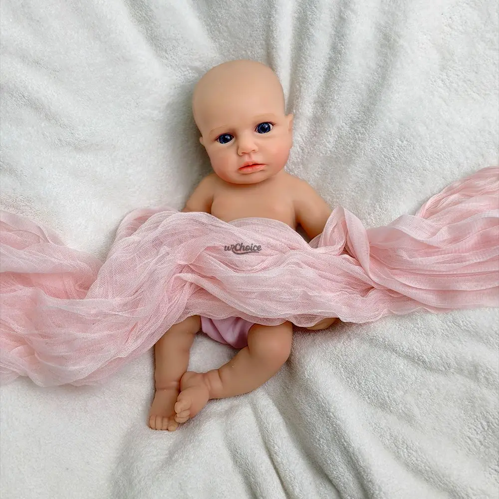 30 cm lavável pode abrir a boca bebê menina sólida silicone renascido boneca Loulou toque macio sentindo veias visíveis boneca para presente de aniversário