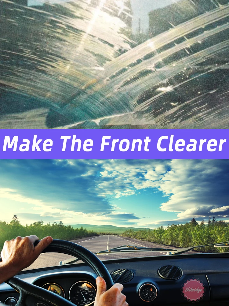 Car Glass Oil Film Remover Windshield Cleaner