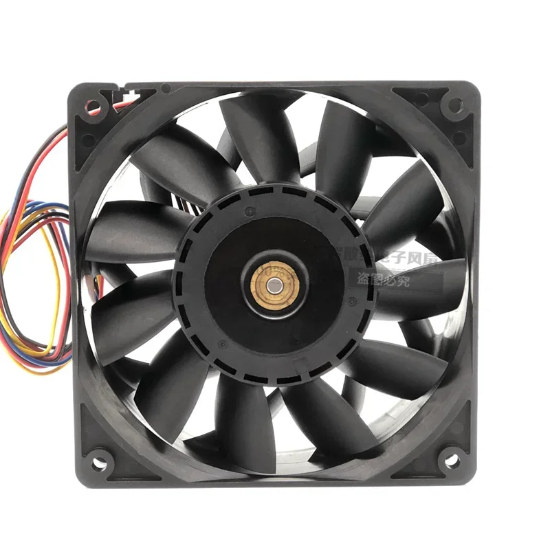 New Cooler Fan For Nidec T12E48BS1M7-07 A464 A461 DC 48V 1.45A 120x120x38mm 4 Pin Ultra FLO Server Cooling Radiator