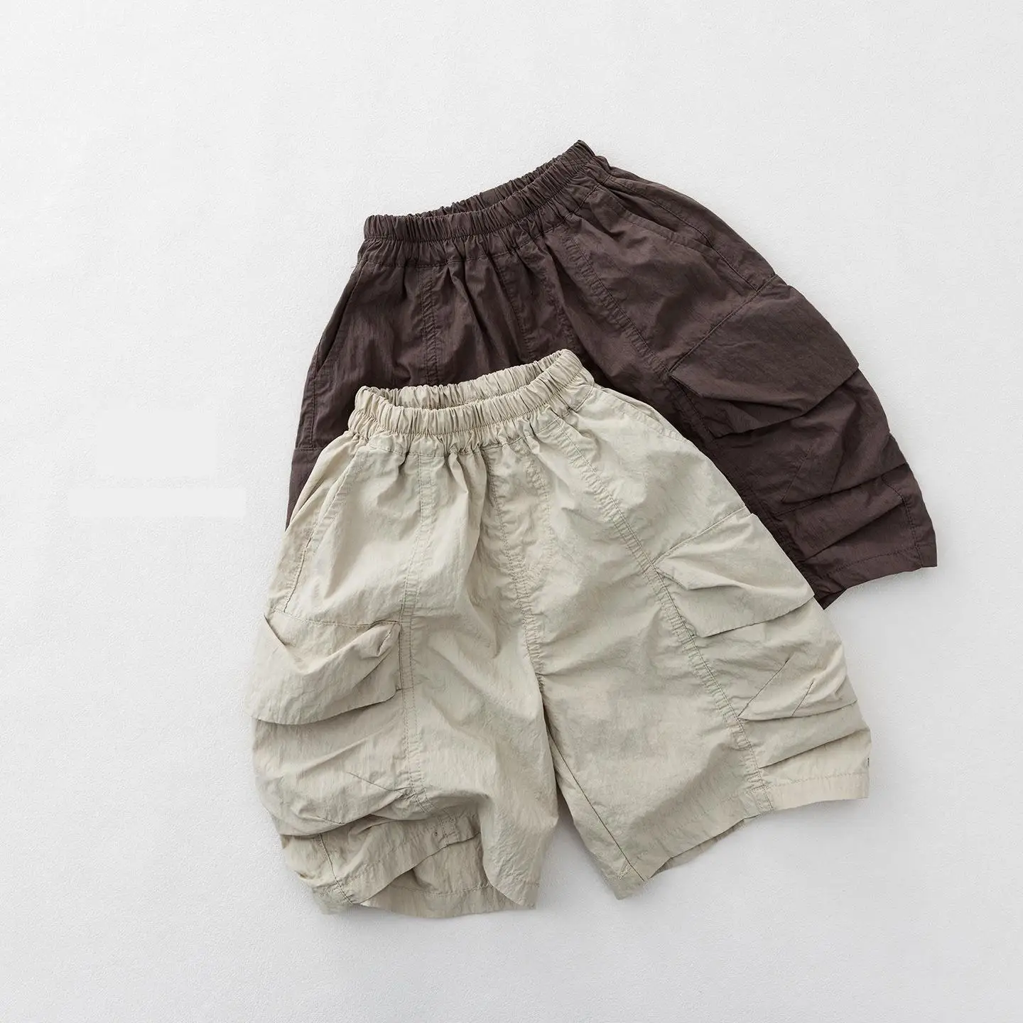 

2026 Summer New Children Casual Shorts Solid Toddler Girls Loose Shorts Cotton Boys Versatile Breathable Shorts Kids Clothes