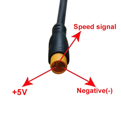 Halb-Drehgasgriff für Elektrofahrrad, wasserdichter Stecker (männlich/weiblich) für E-Bike, Roller und Mountainbike-Zubehör – Detail 3