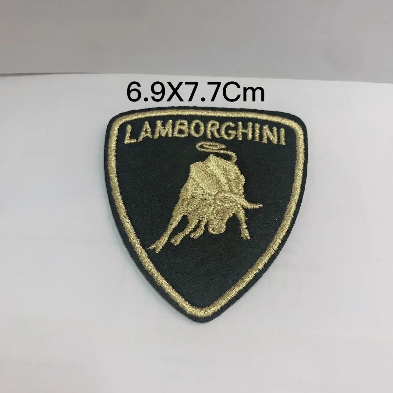 Bestickte Stoffaufnäher, Patchwork, Heißprägeaufkleber für Lamborghini Urus Huracan Aventador Premium Kopfstütze