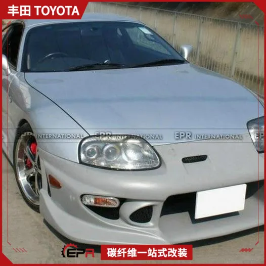 

Suitable for Toyota Supra MK4 93-98 Carbon Fiber CW Large Surrounded Front Bar Rear Bar Side Skirt Modification