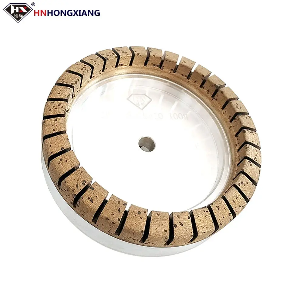 

Full Segmented Glass Diamond Cup Grinding Wheel for Flat Edge of Straight-line Double Edger