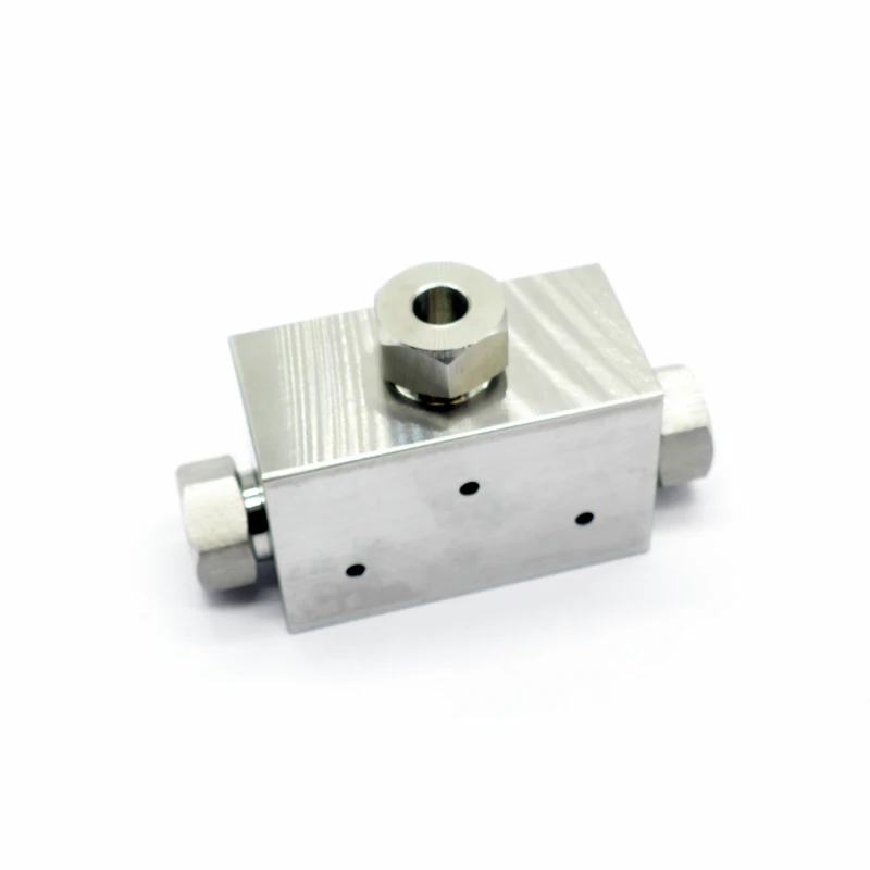 

Waterjet Cutting Machine Miscellaneous Fittings & Hand Valves Parts 1/4 & 3/8 & 9/16 Tee A-0776