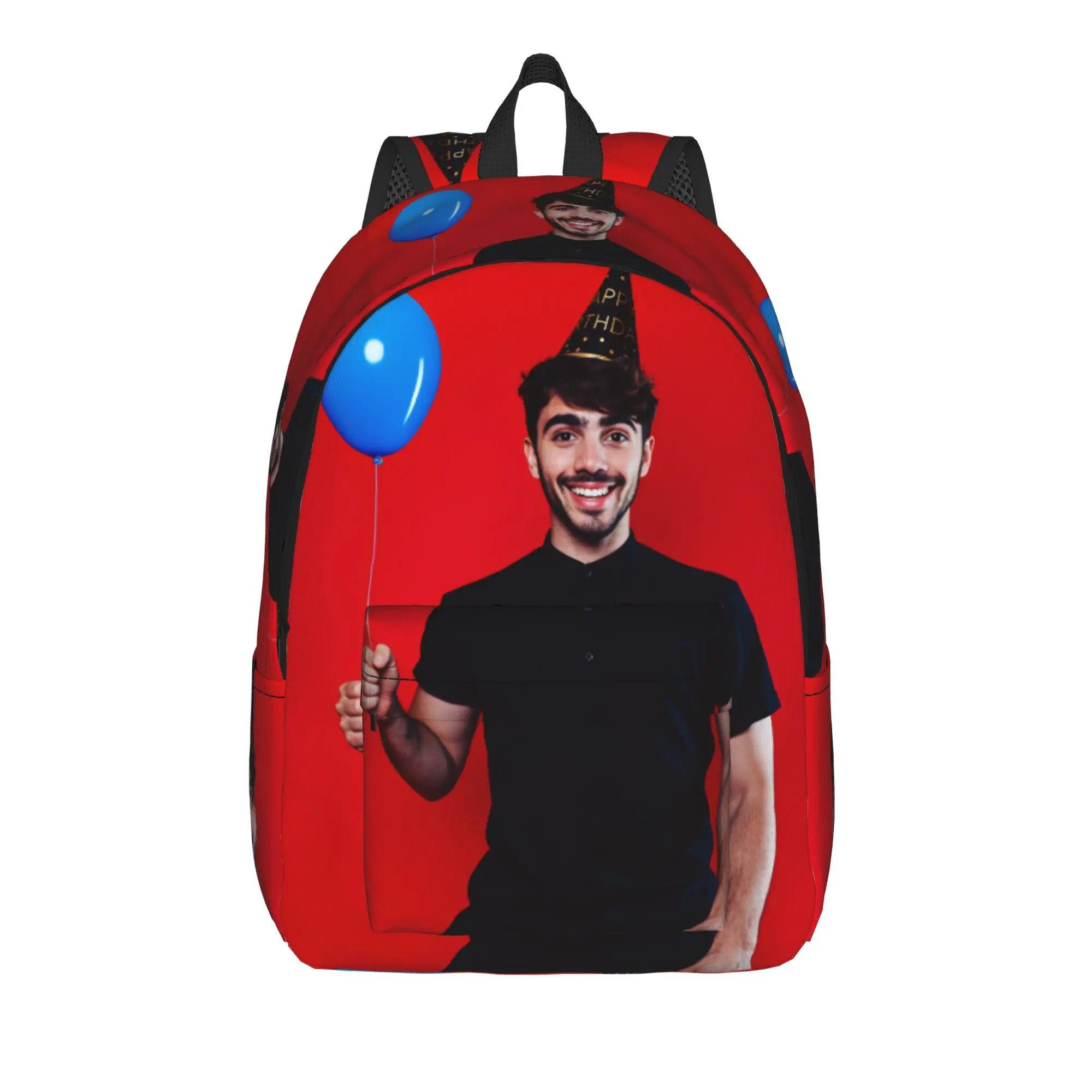 Fede V-Vigevani Backpack Male Club Misterios Big Backpacks Polyester Kawaii High School Bags Travel Designer Rucksack