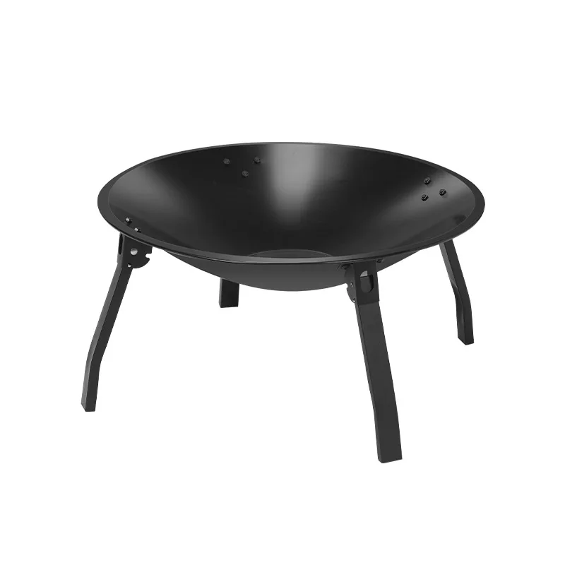 Factory Direct Sales Multifunctional High Temperature Backyard Round Steel with Mesh Cover for Family Heating Use