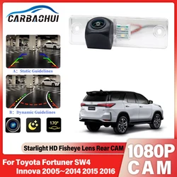 170° HD 1080P Car Rear View Camera For Toyota Fortuner SW4 Innova 2005~2013 2014 2015 2016 Night Vision Reverse Reversing