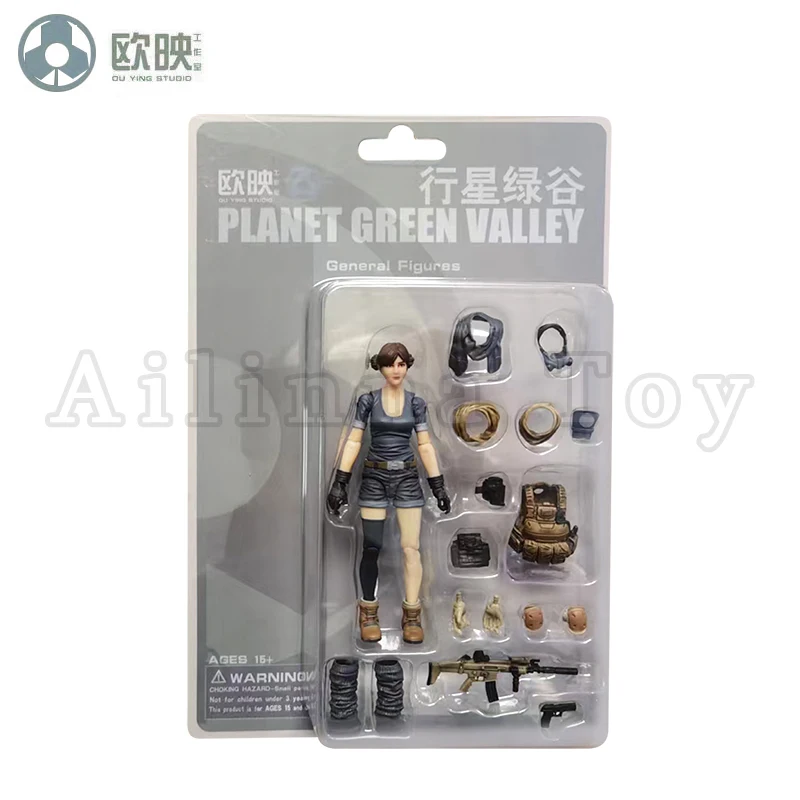 Ou Ying Studio 1/18 Planet Green Valley PGV 3,75 Zoll Actionfigur Girls War EFSA Weibliche Figuren Anime-Modell – Detail 4