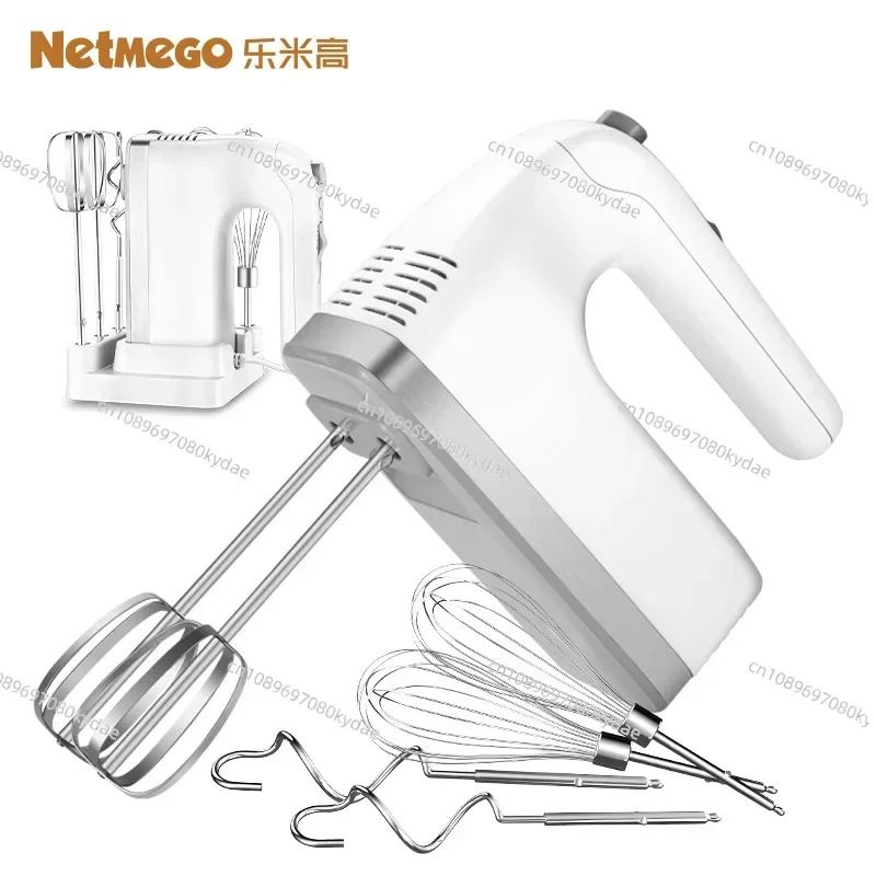 Suitable for electric egg beater semi-automatic handheld egg beater 400W household small egg beater electric mixer