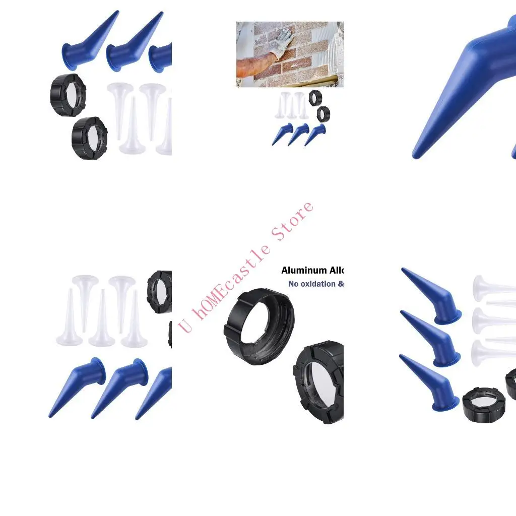 conjunto-bico-calafetagem-para-linguica-63hf-tampas-frontais-e-bicos-cones-versateis-conjunto-ferramentas-para