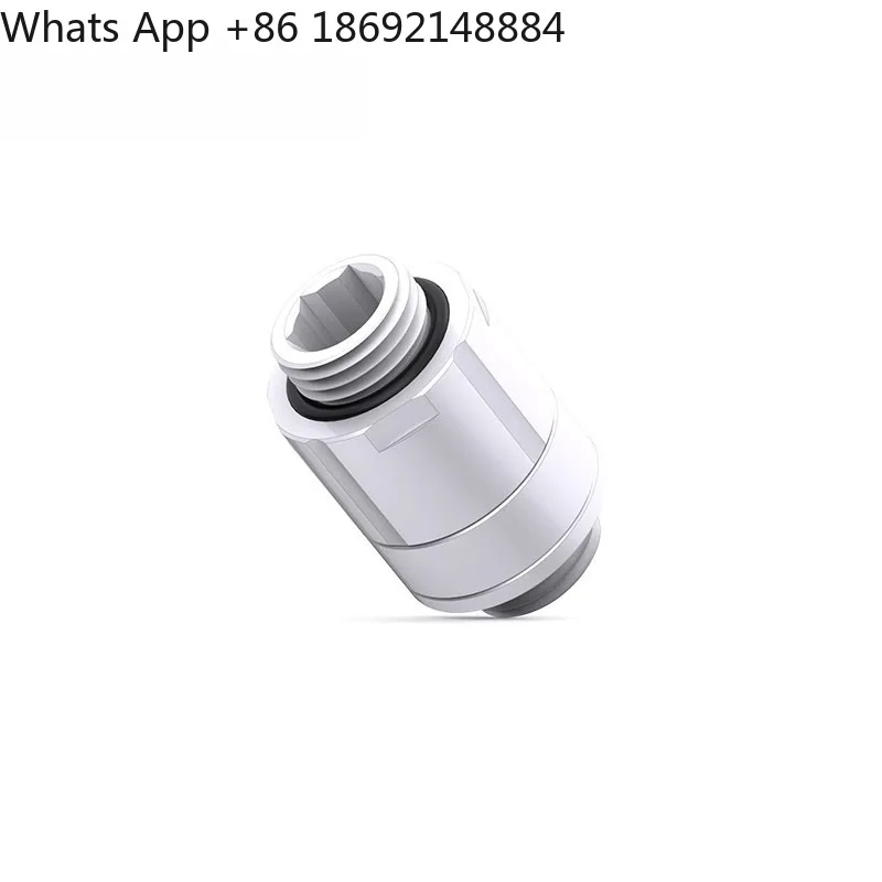 Graphics card water-cooled extension expansion joint rotatable inner hexagon