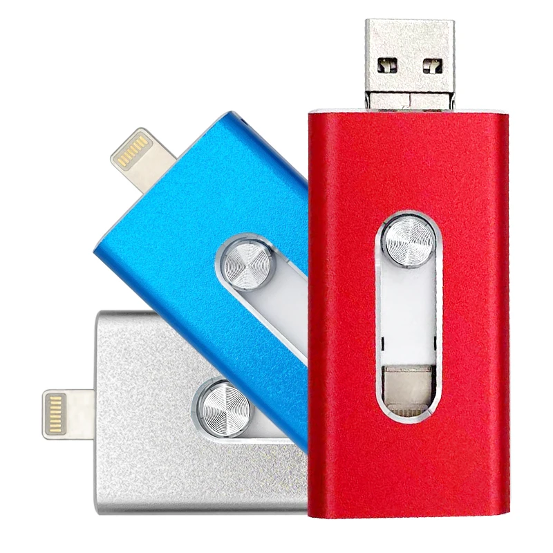 USB-флеш-накопитель OTG для iphone, 16/32/64/128 ГБ