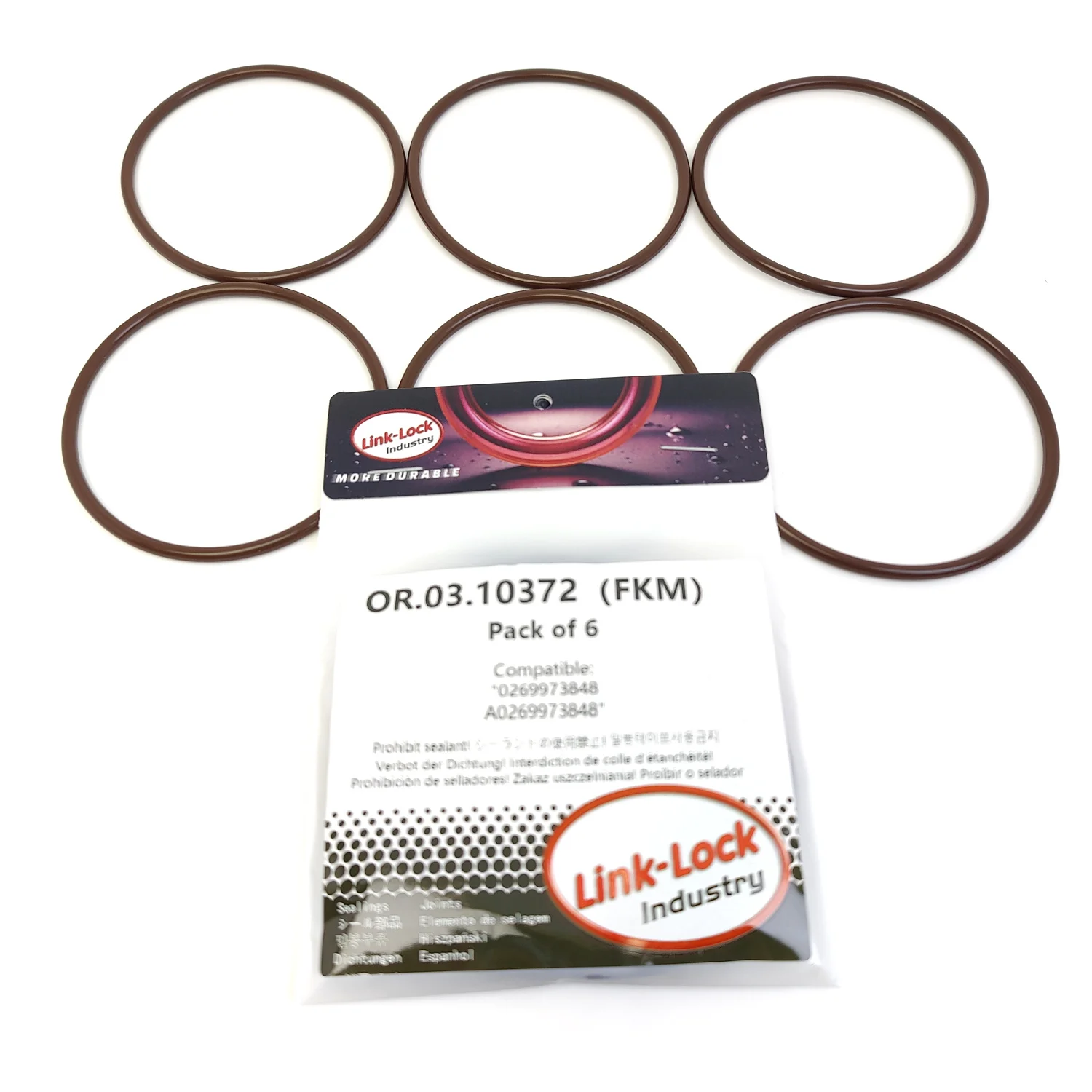 LINK-LOCK 6PCS OR.0…
