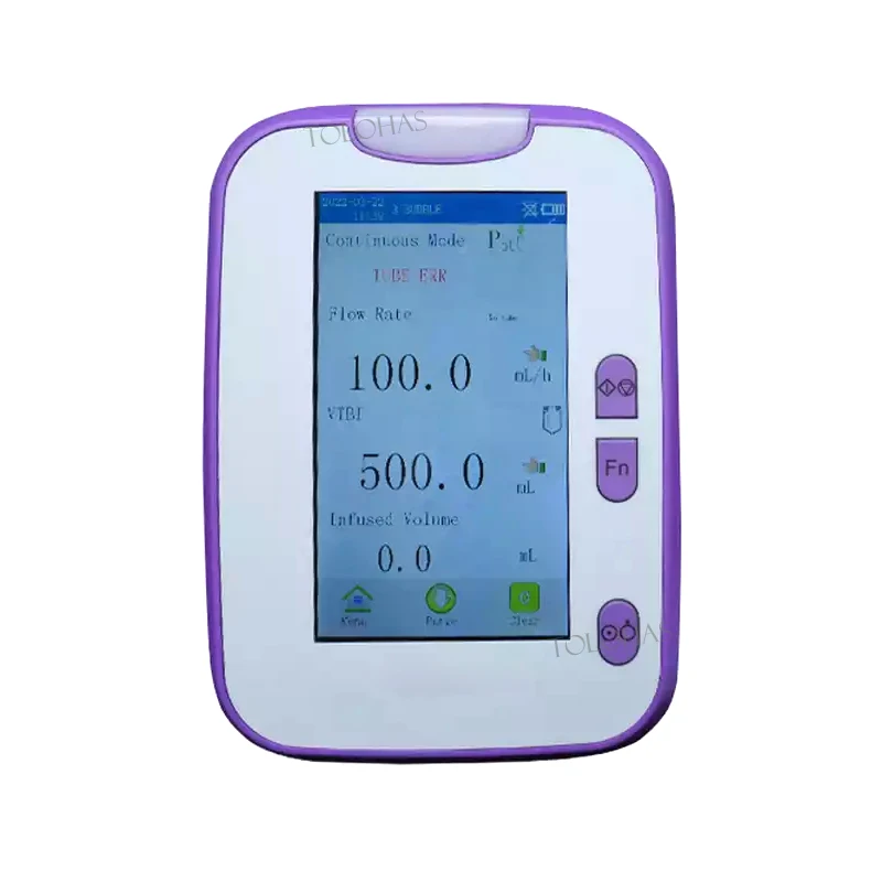 LHG5051N Portable Medical Electric Volumetric Infusion Pump Touch Screen Enteral Feeding Pump