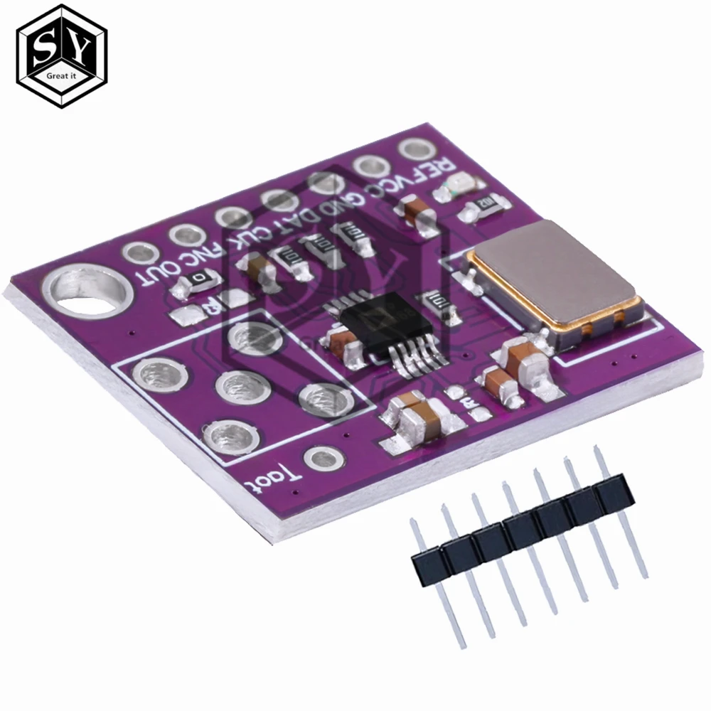 AD9833 AD9833BRMZ Programmable Microprocessor 0-12.5MHZ Sine Square DDS Signal Generator Module Serial Interface Module