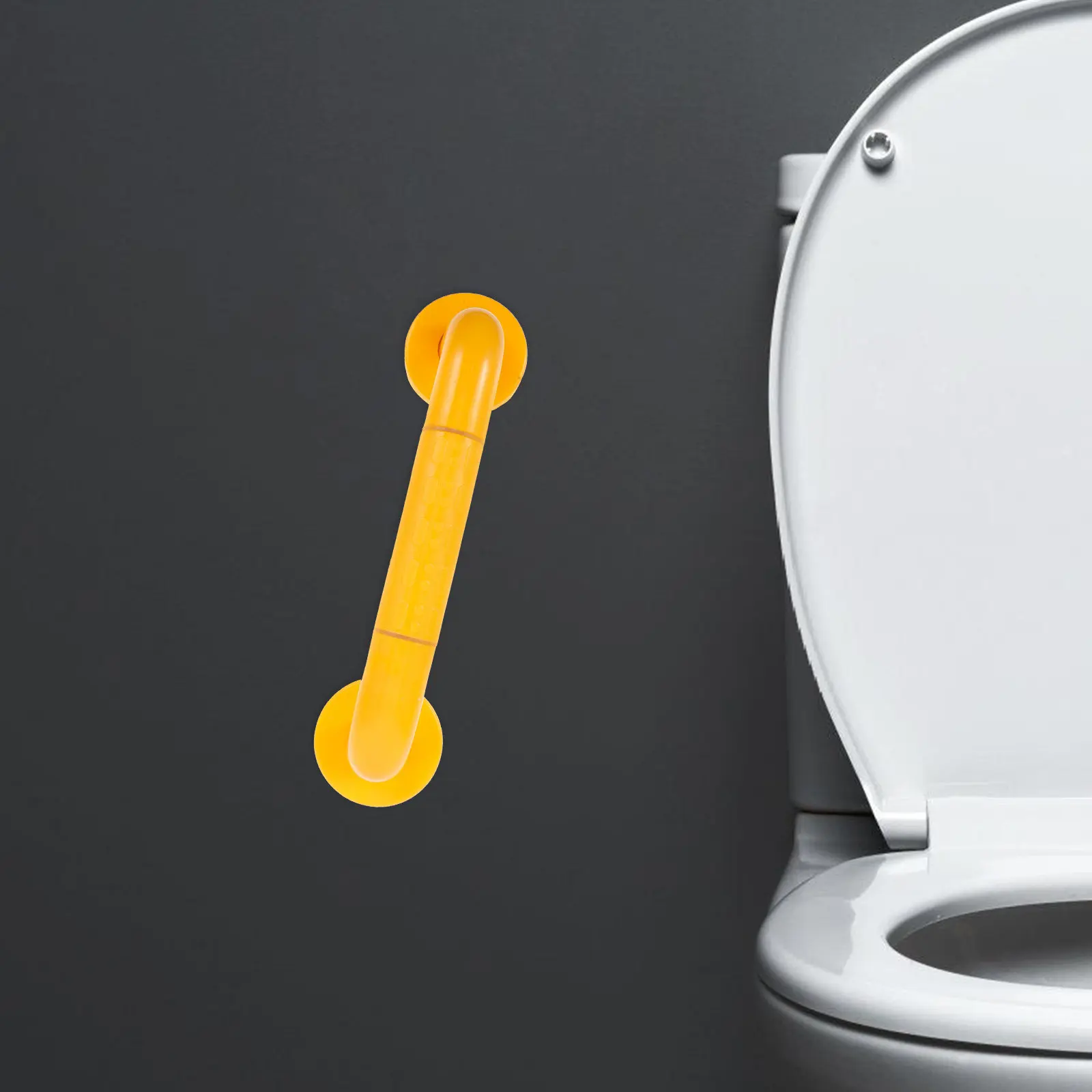 2Pcs Anti-Slip Safety Shower Grab Bars Non-Slip Handles Luminous Circles Bathroom Bath Safety Grab Bars for Elderly