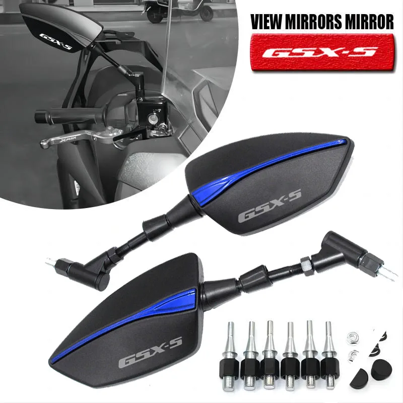 Motorcycle Rearview Mirror CNC Aluminum View Side Mirrors For SUZUKI GSX-S750 GSXS 750 1000 GSXS750 GSX-S1000 GSXS1000 ALL YEAR