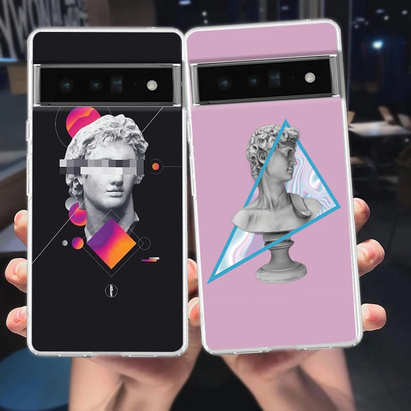 

Great Art Aesthetic Phone Case Cover for Google Pixel 8 7 6 5 4 4XL Shockproof Silicone 7A 6A 5A 4A 3A 3AXLPro Transparent Shell