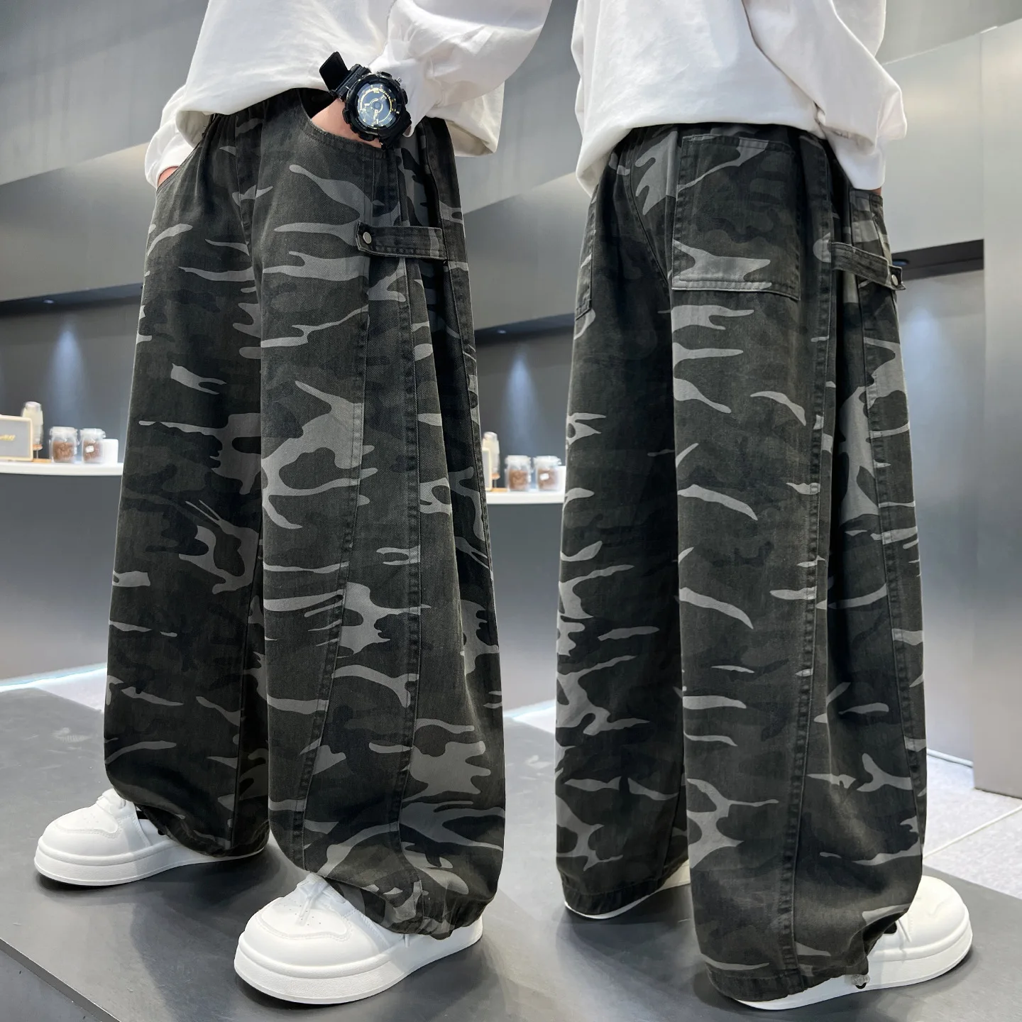 Children Boys Camo …