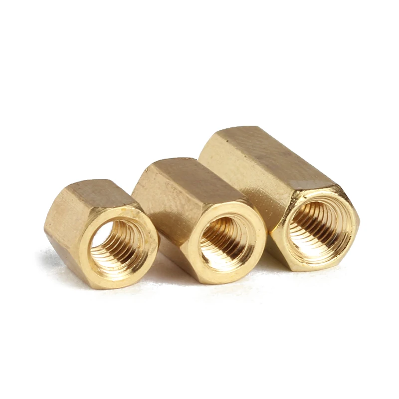 M2 M2.5 M3 M4 M5M6 مسمار جبل النحاس عرافة فاصل مجلس عمود مسدس الموضوع PCB اللوحة الجوز جوفاء العمود المواجهة الترباس المسمار