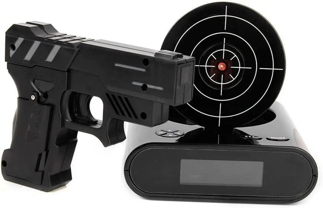 Lock Load Gun Wekker Doelwekker Creatieve klok