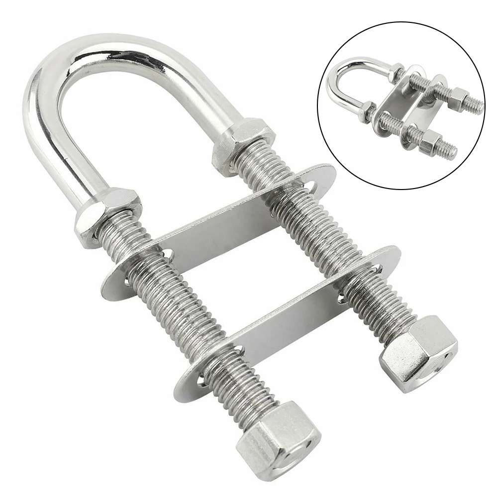 

Нержавеющая сталь морская лодка кормовая лук с проушиной U-образный болт M8 U-образный болт болты запасные части автомобиля