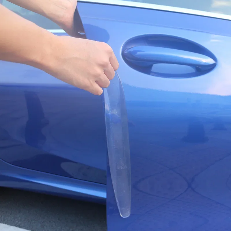 Universeller Auto-Stoßstangen-Aufkleber, Eckenschutz, Kratzschutz für Autotüren, Gummi-Kratzschutzstreifen – Detail 4