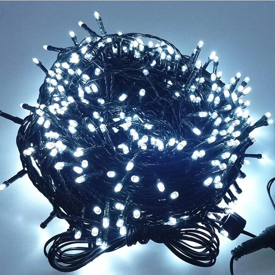 DC 24V 20M 50M Outdoor Waterproof LED Fairy String Lights Garland Christmas Party Wedding Garden Holiday Lights Home Decoration