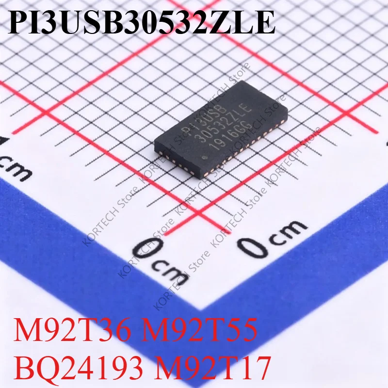 Original M92T36 PI3USB30532ZLE P13USB BQ24193 M92T17 M92T55 For Nintendo Switch Console Display HDMI-Compa tible IC Chipset
