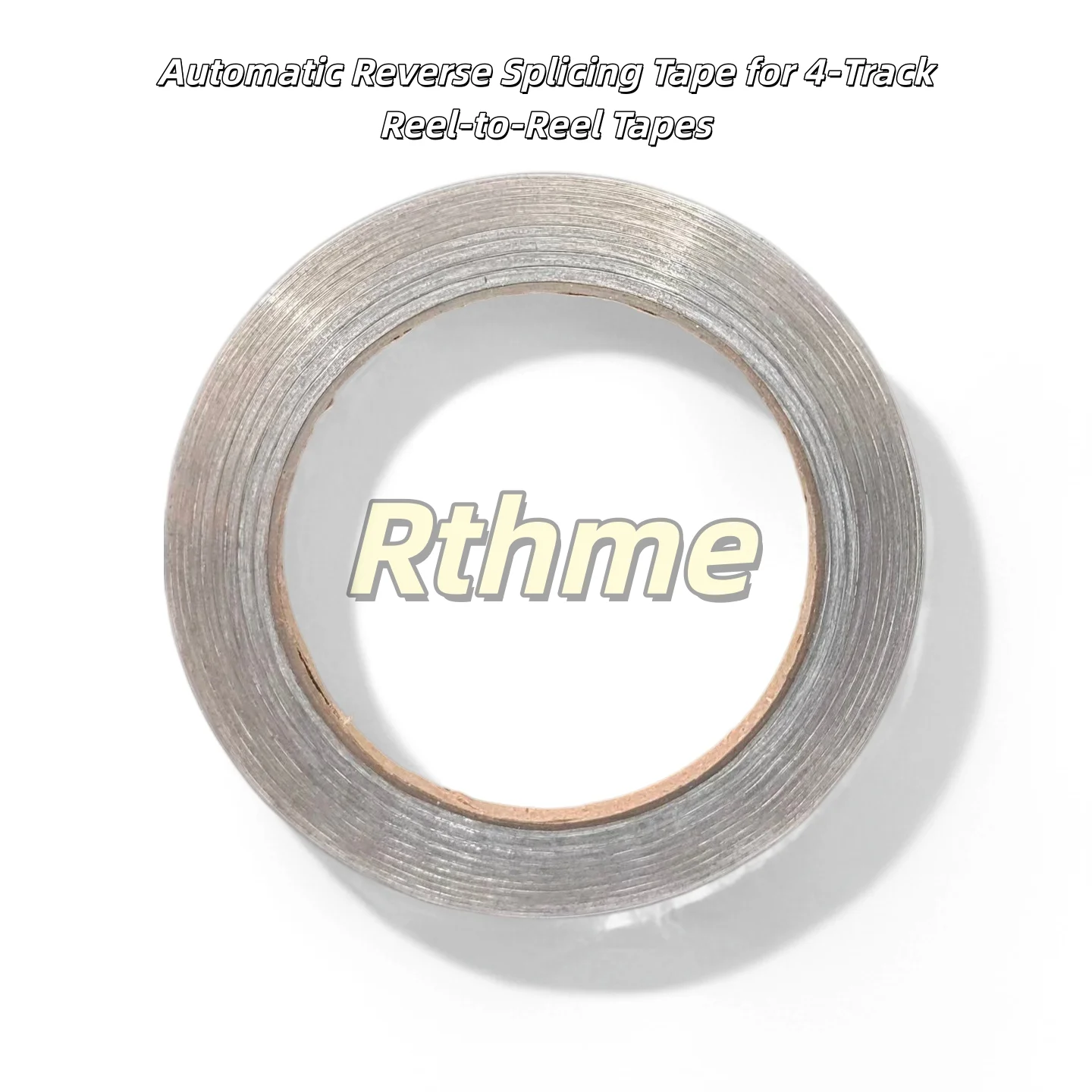 4-Track Automatic Reverse Splicing Tape for 4-Track Reel-to-Reel Tapes - Compatible with Sony, Akai, Teac (1/4