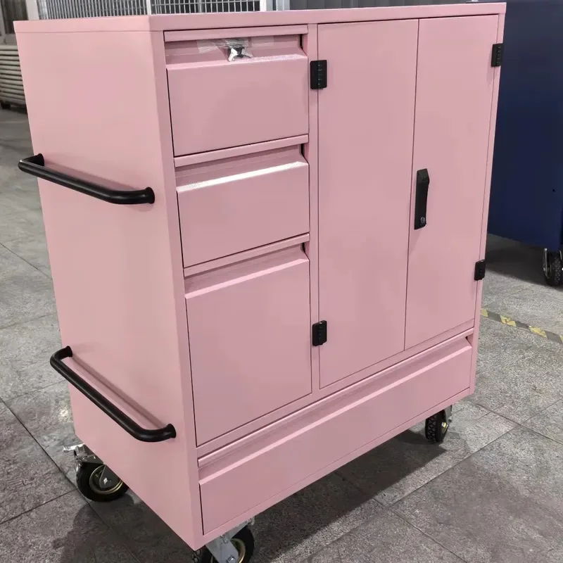 saddle harness box with wheels and drawers for storing harnesses