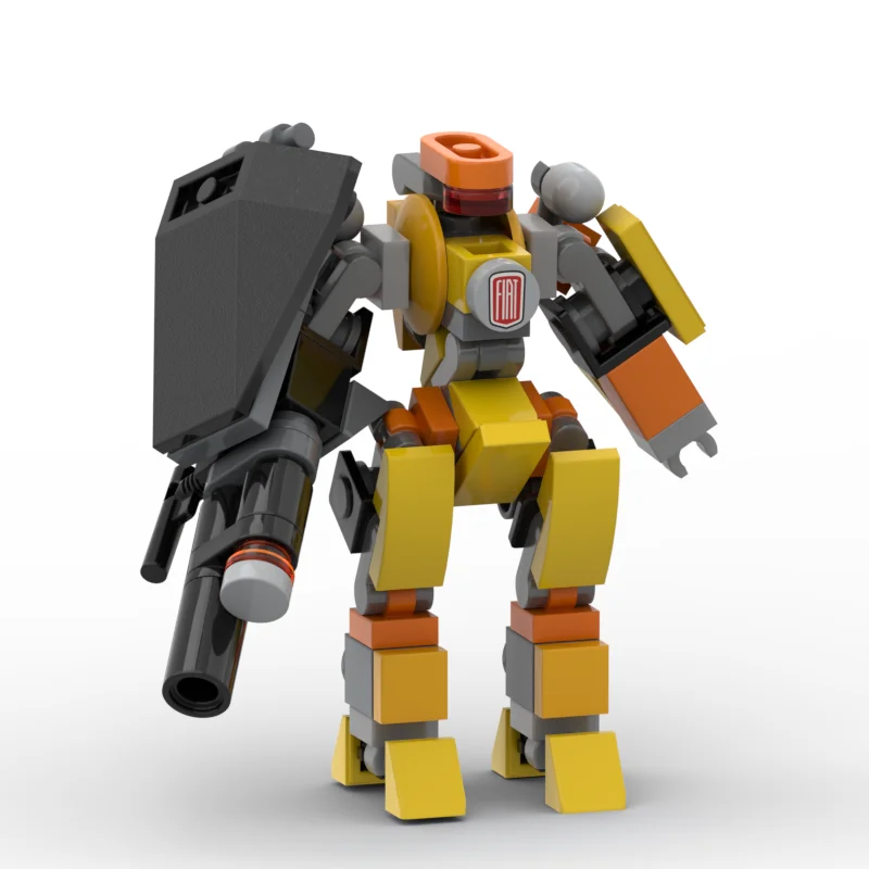 Robot Model Building Blocks Kids Toys Mecha Warrior MOC Build Toys For Children Bricks Set Construct Toy